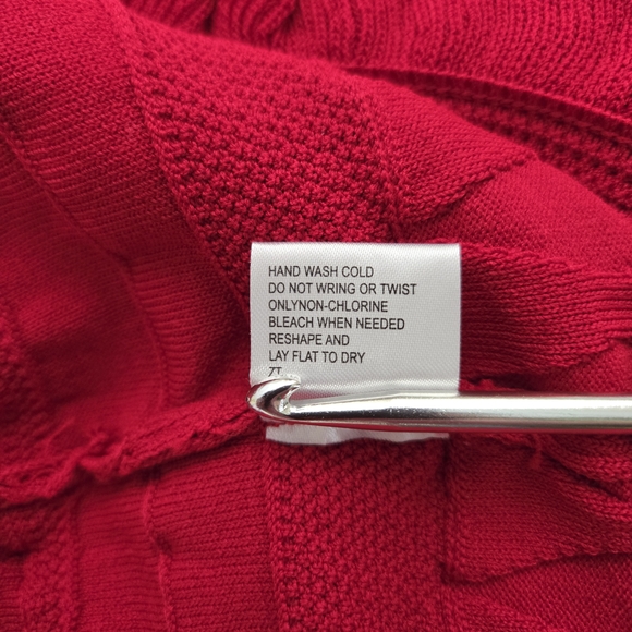 Muse By Marchesa Elegant Red Ruffled Dress - Picture 6 of 12